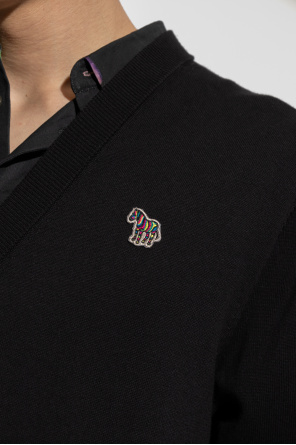 PS Paul Smith Button Shoulder Detail Sweater