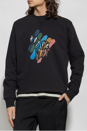 PS Paul Smith Sweatshirt with zebra motif