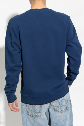 Base-S Round Neck T-Shirt Cotton Buttoned sweatshirt