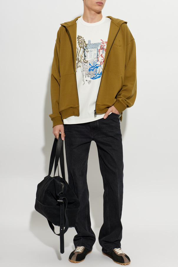 PS Paul Smith Hooded zip-up sweatshirt