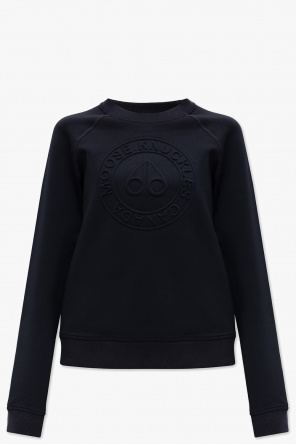 Ribbed Cropped Sweater od Moose Knuckles