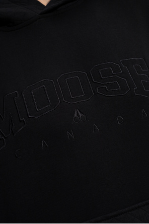 Moose Knuckles Hoodie with logo