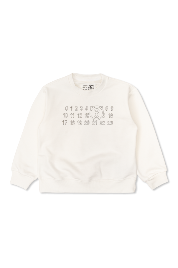 Sweatshirt with print od MM6 Maison Margiela Kids