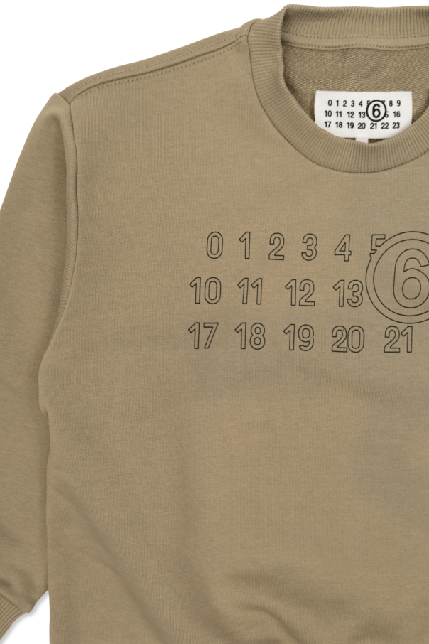 MM6 Maison Margiela Kids Sweatshirt com estampado