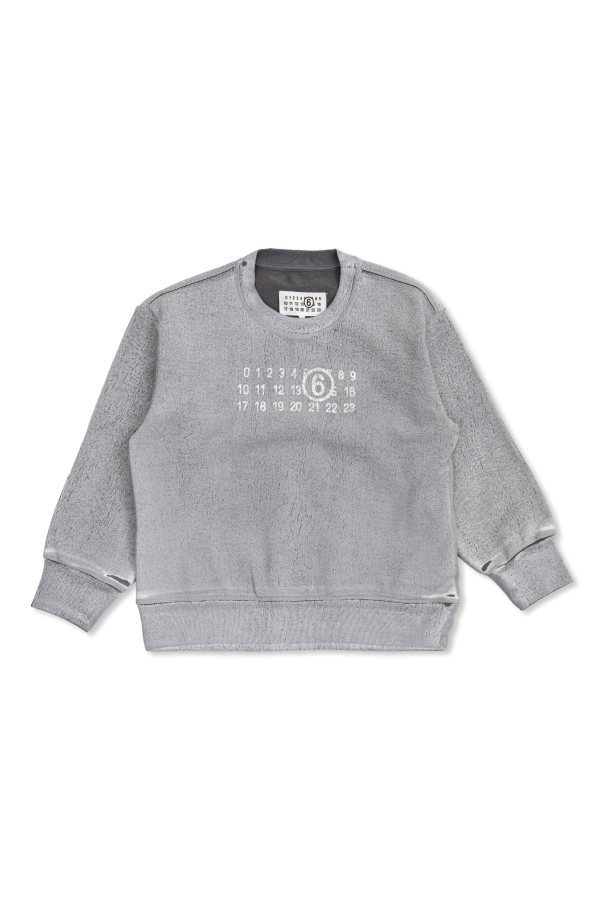 Sweatshirt with print od MM6 Maison Margiela Kids