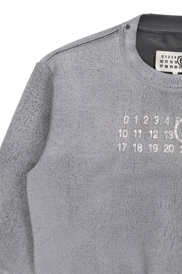 MM6 Maison Margiela Kids Camisola com estampado