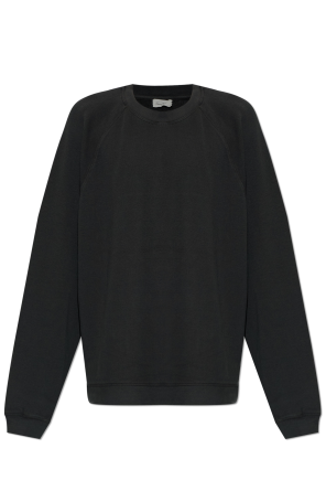 Sweatshirt with a crew neck