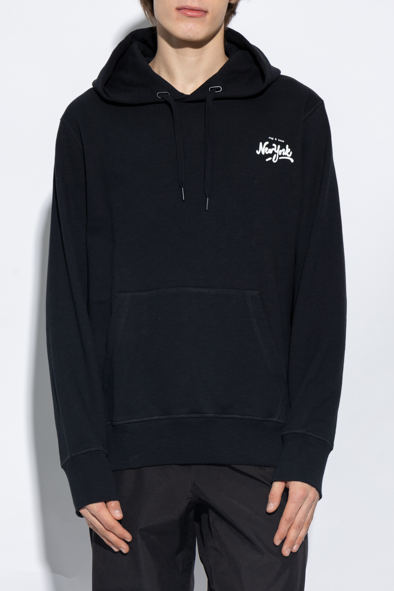 palace evisu collaboration release date jacket sweatshirt logo pocket  Logo-printed hoodie