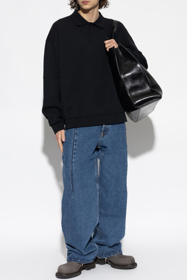 VETEMENTS Sudadera con efecto `vintage`