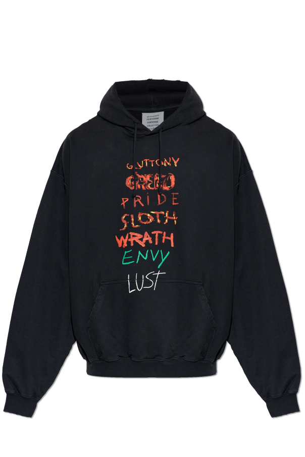 Blouse with a vintage effect od VETEMENTS