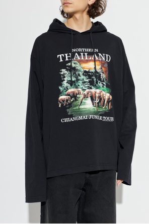 VETEMENTS Sudadera fina con capucha