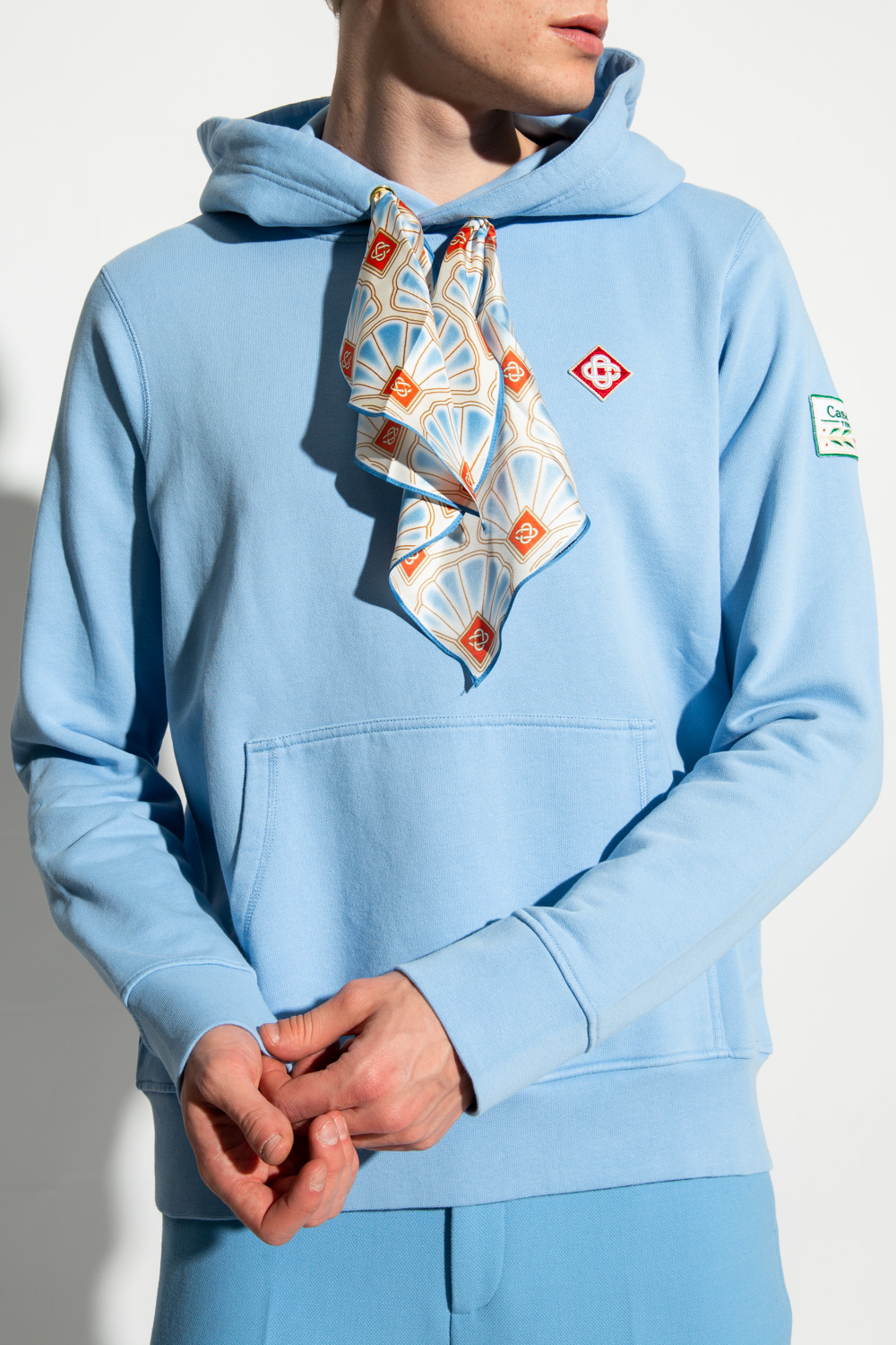 Casablanca Hoodie with decorative drawcords