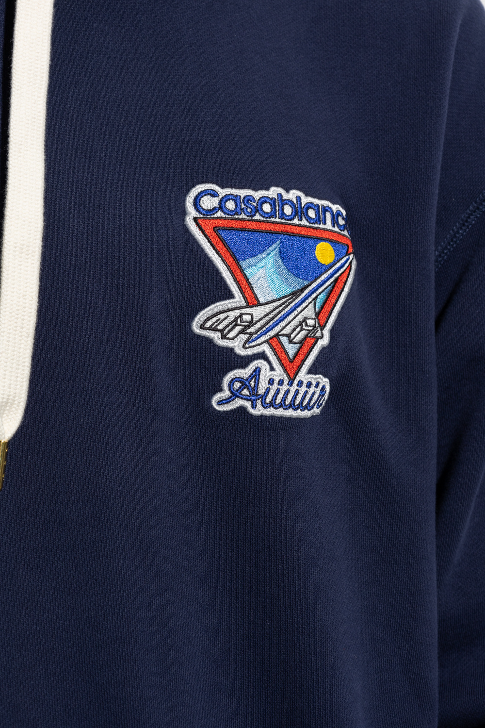 Casablanca Hoodie with logo