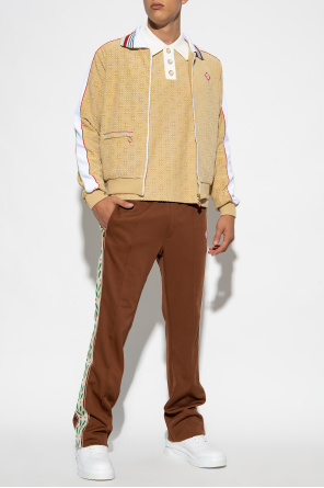 Sweatshirt with velvet pattern od Casablanca