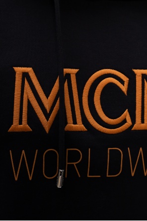 MCM Logo-embroidered TEEN hoodie