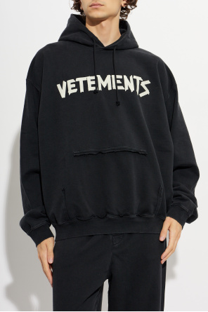 VETEMENTS Mikina s kapucňou