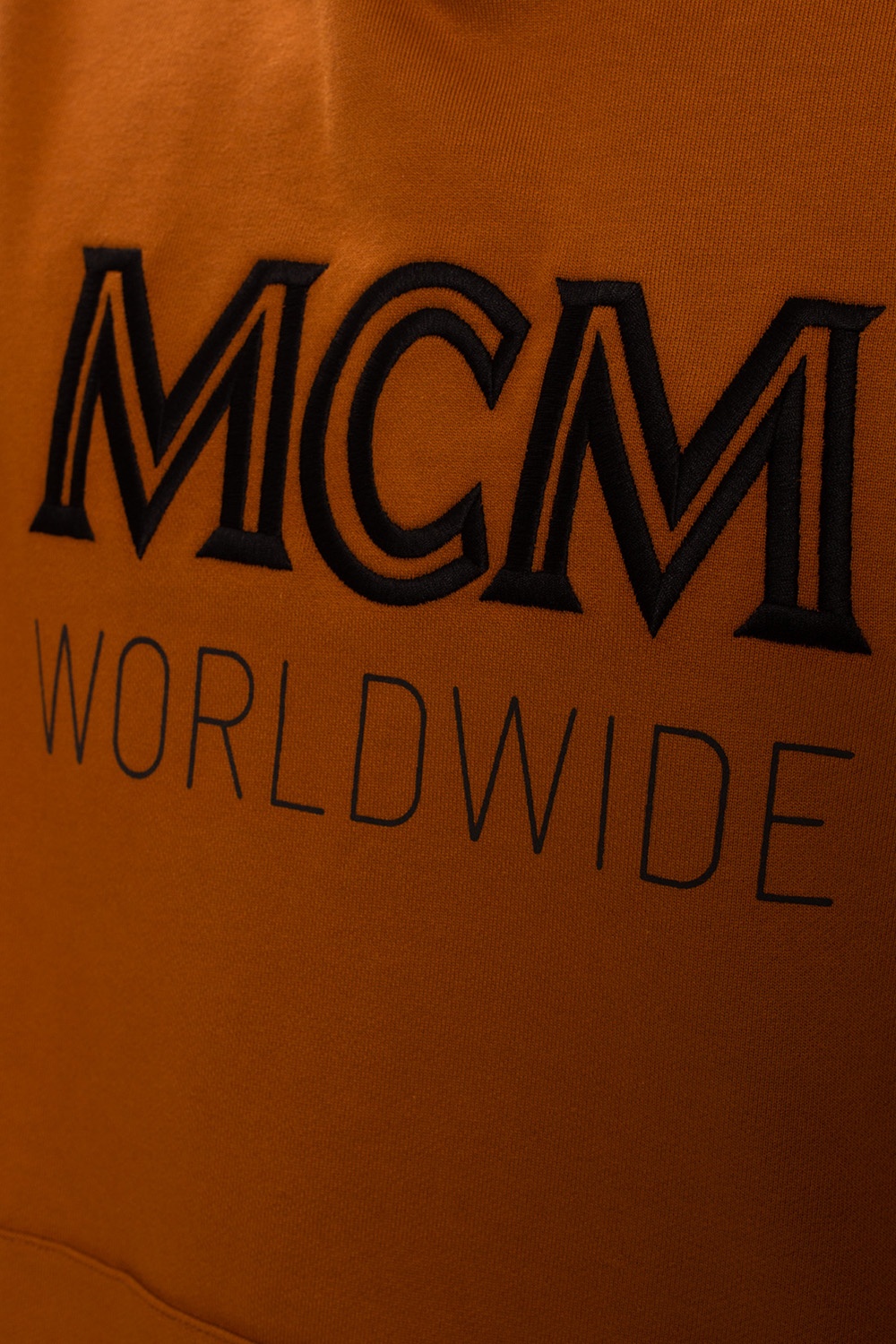 Brown Logo T-shirt MCM - Vitkac TW