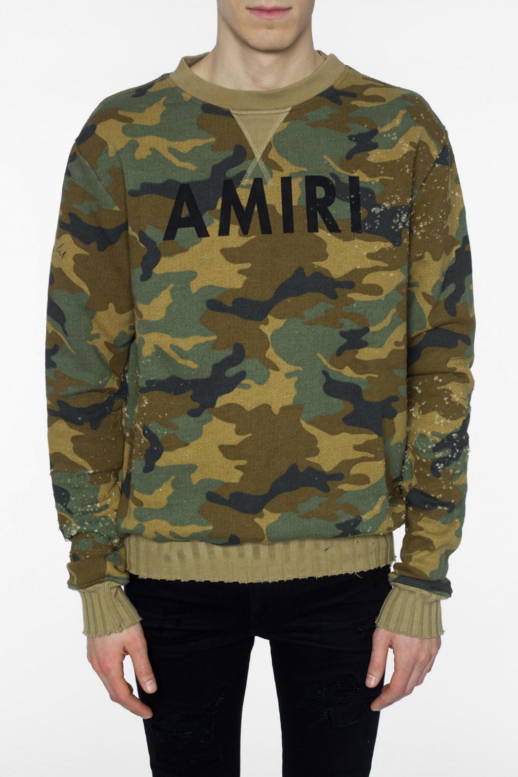 amiri camo shirt