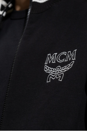 MCM Scarves Sweatshirt with standing collar