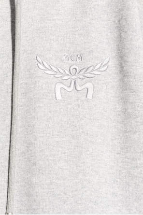 MCM Logo-embroidered Utility hoodie