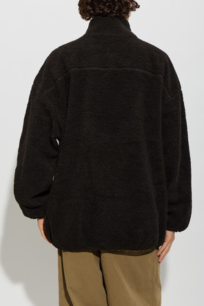American Vintage Sweatshirt mit Aufnäher