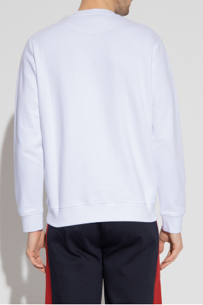 Bally Emilio Pucci Junior ruffled-detail cotton T-shirt Weiß