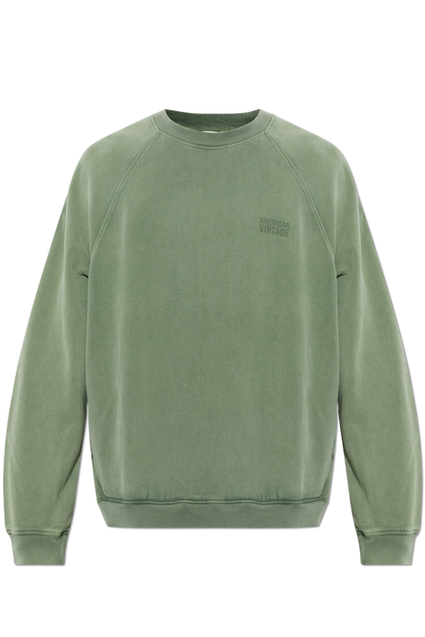 American Vintage Sudadera con logotipo estampado
