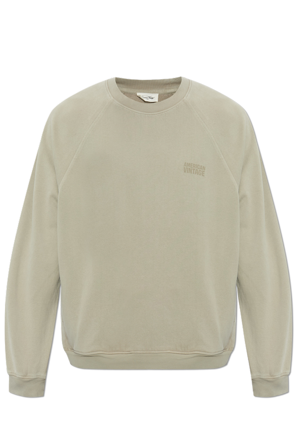 American Vintage Sudadera con logo estampado