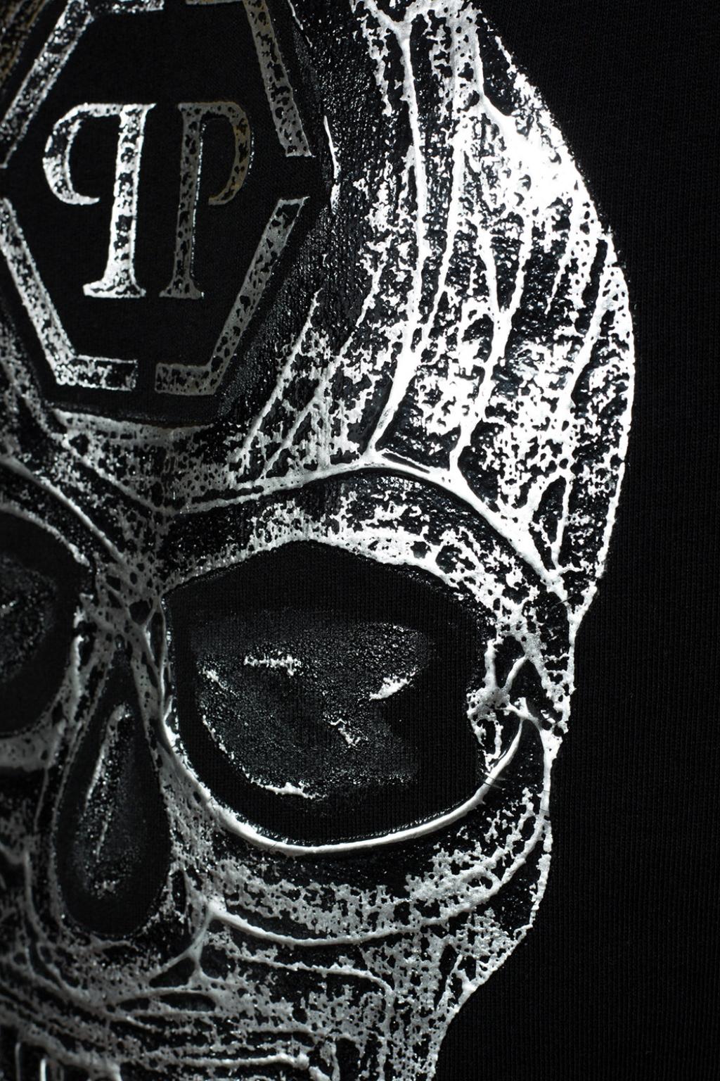 Black Skull motif sweatshirt Philipp Plein - Vitkac TW