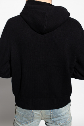 Amiri Cashmere hoodie with logo