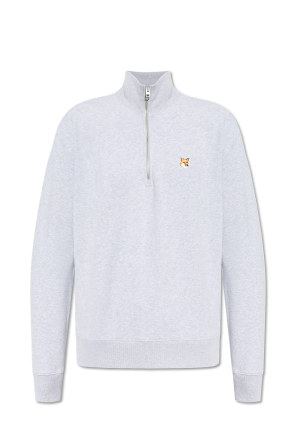 Sweatshirt with zip fastening