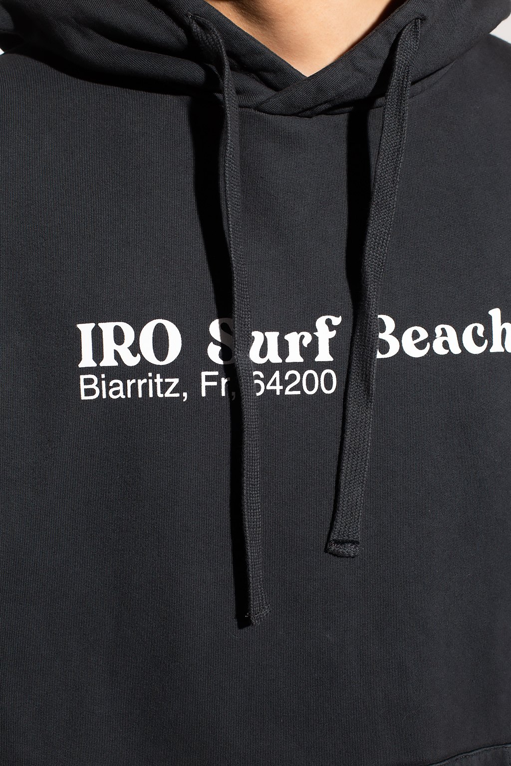 Iro Logo-printed hoodie