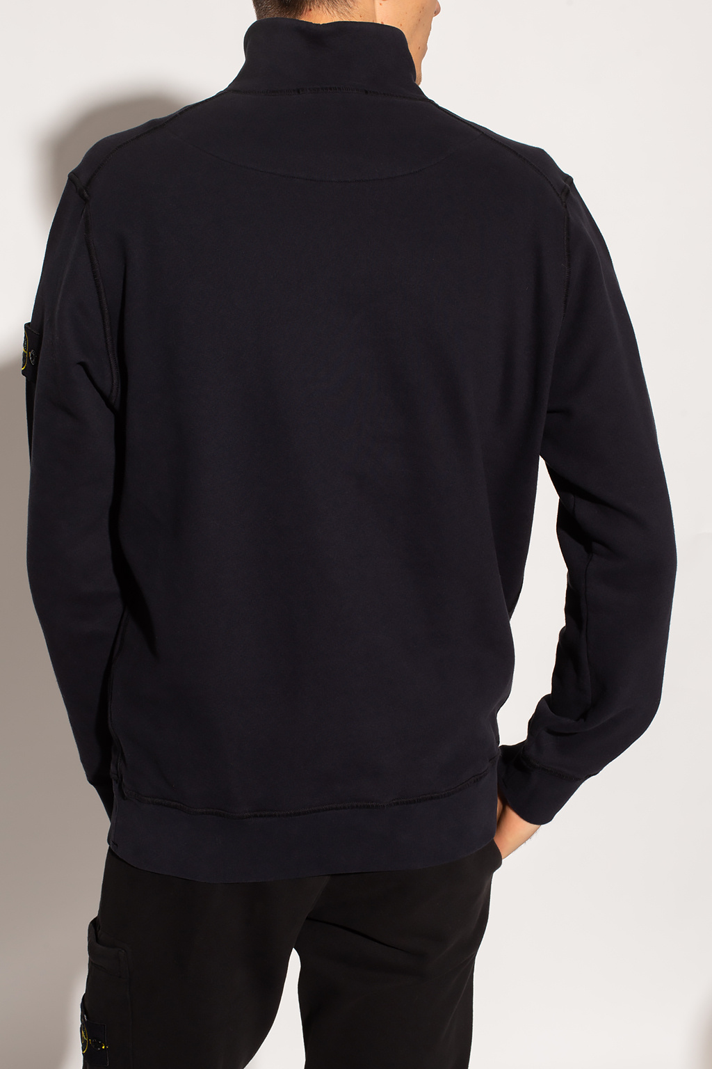 Stone Island Logo-patched sweatshirt