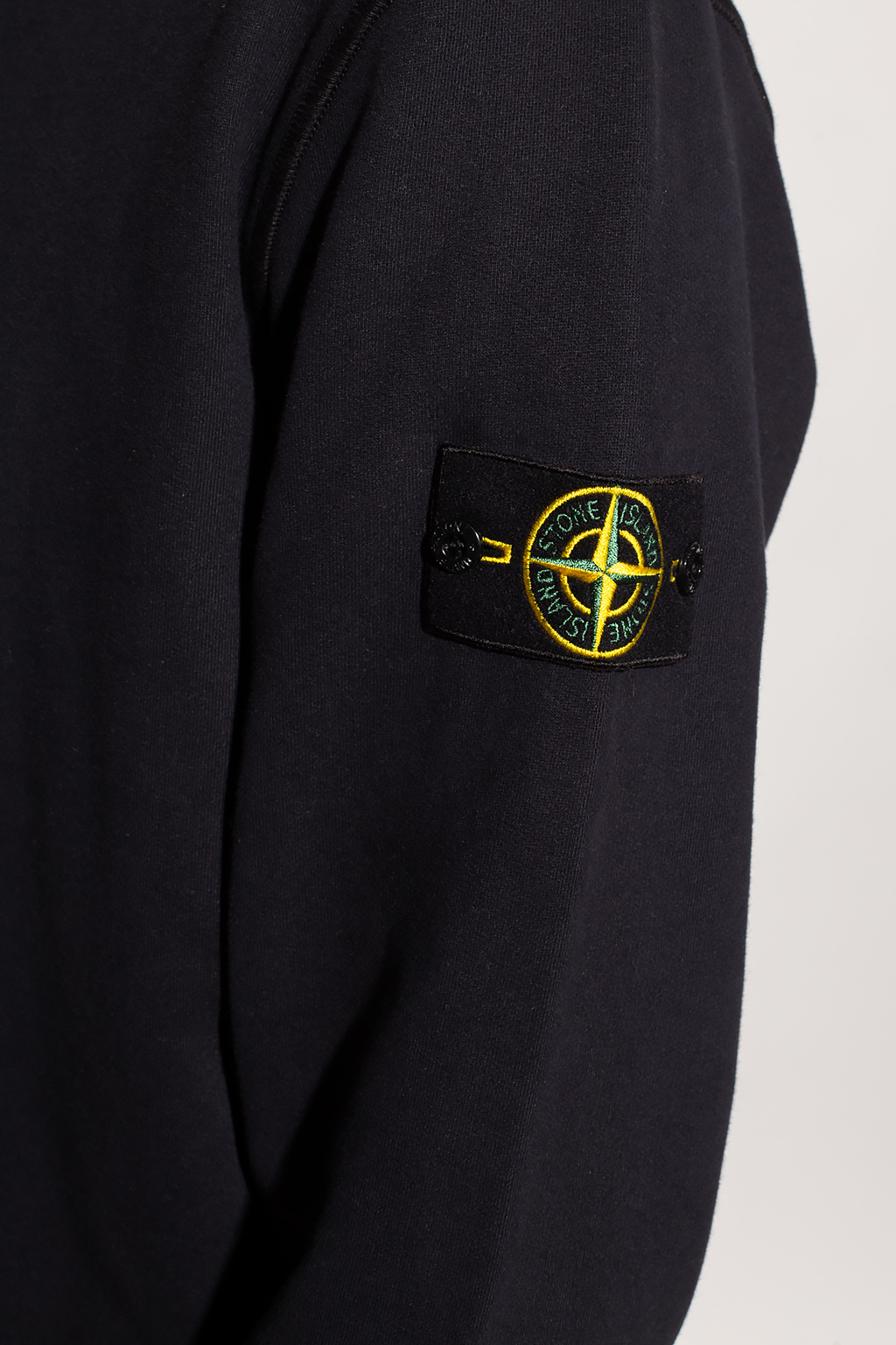 Stone Island Logo-patched sweatshirt