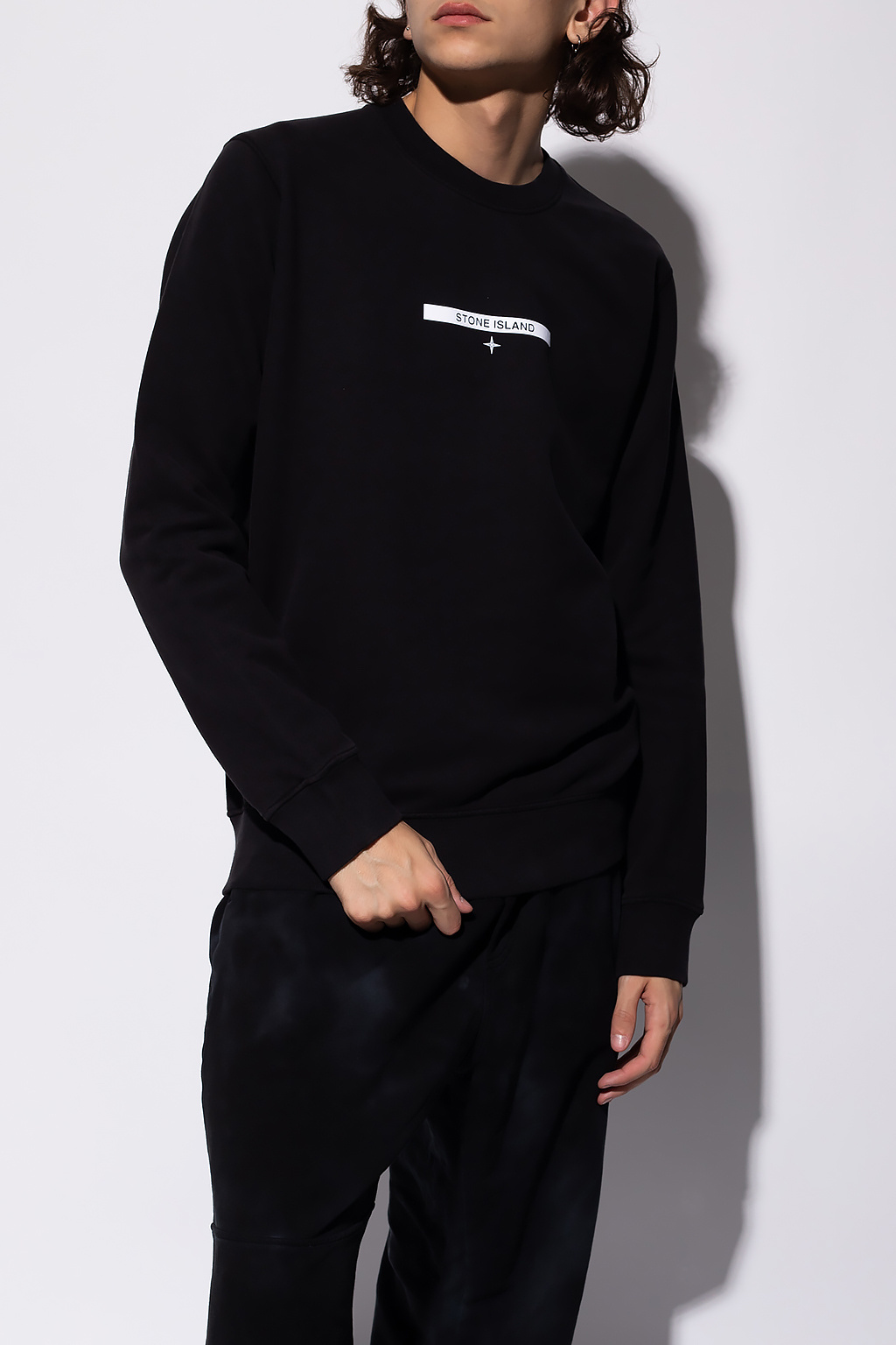 Stone Island sweatshirt guess with logo