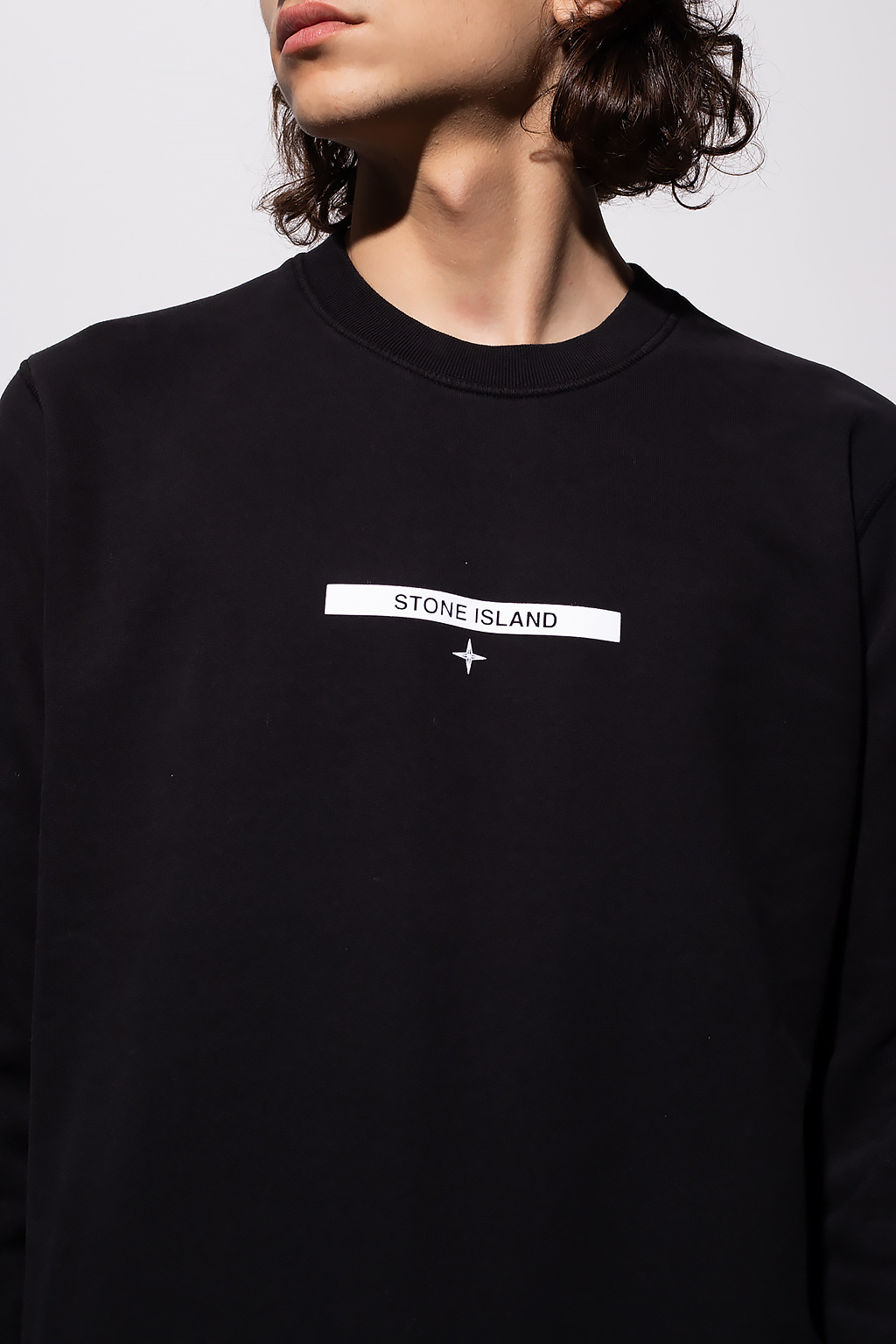 Stone Island sweatshirt guess with logo