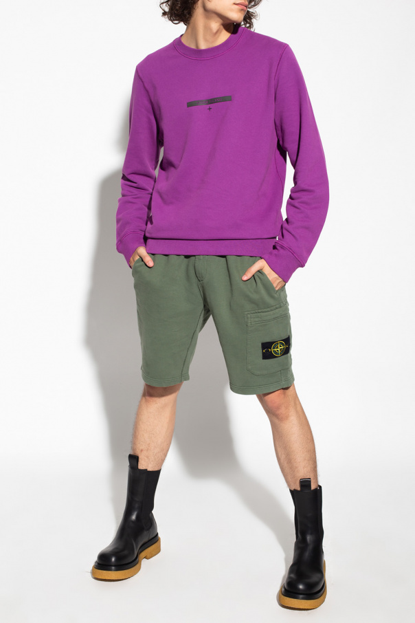 Stone Island Logo-printed sweatshirt