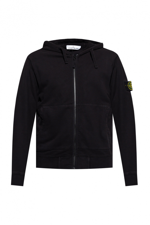 Stone Island Logo-patch hoodie