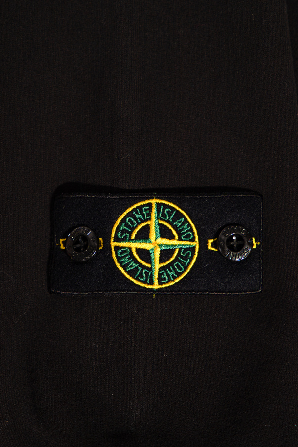 Stone Island Kids Bestaat uit cropped sweatshirt en leggingshorts