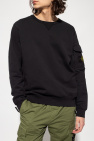 Stone Island Versace Jeans Couture panelled cropped hoodie