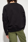 Stone Island Versace Jeans Couture panelled cropped hoodie