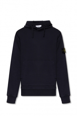 Company drawstring pullover hoodie Grau