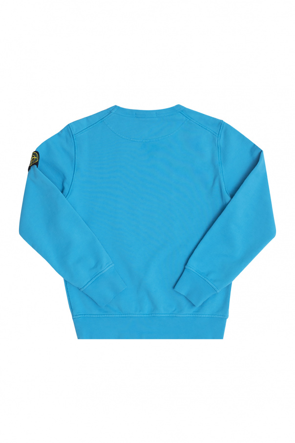 Stone Island Kids Long Sleeve T-shirt With Glitter Candy Canes Kids-Teens