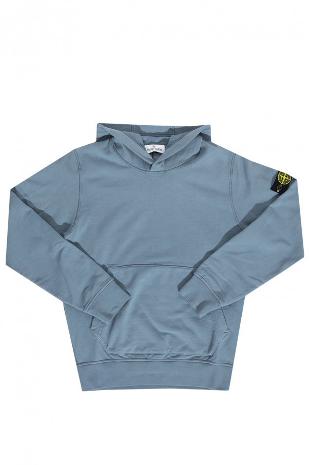 Stone Island Kids Patched Culture hoodie