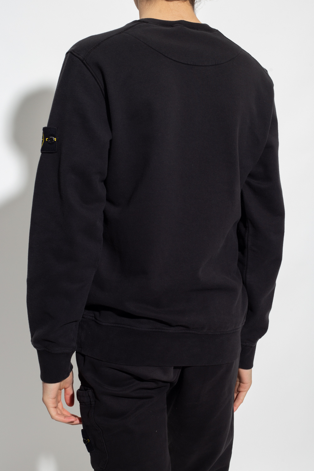 Stone Island footwear sweatshirt with logo