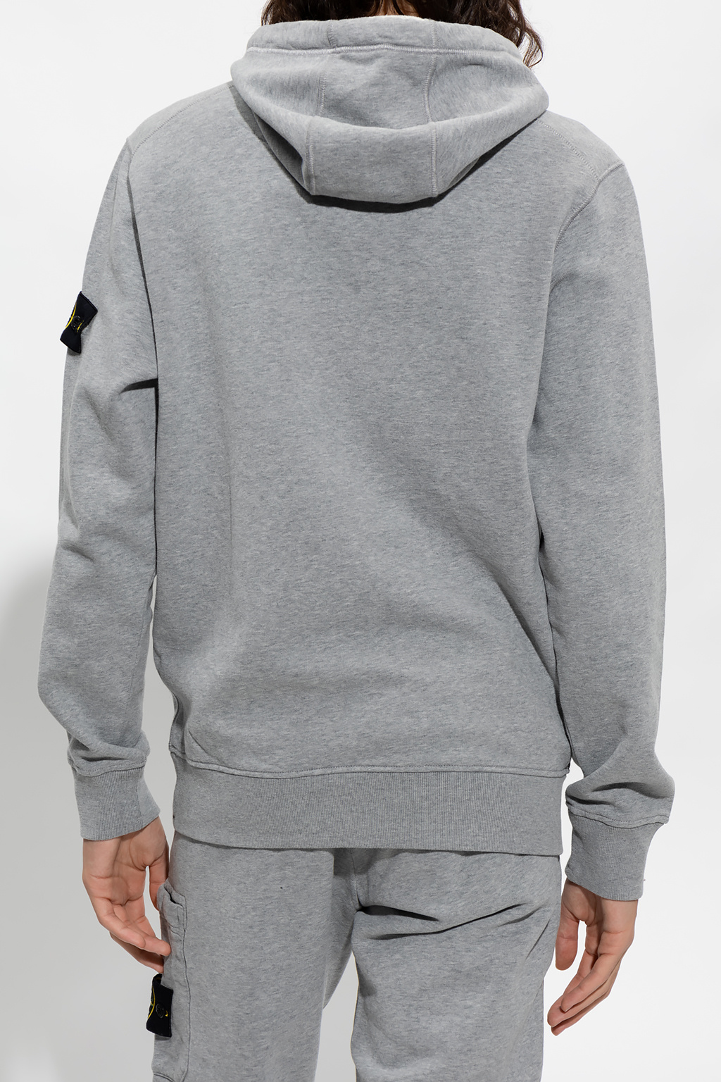 Stone Island Logo-patched hoodie