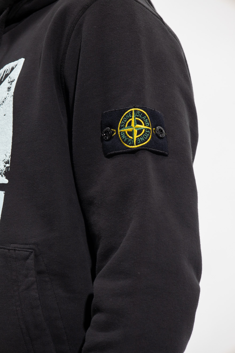 Stone Island Felpa Fluo Sweat-shirts Homme