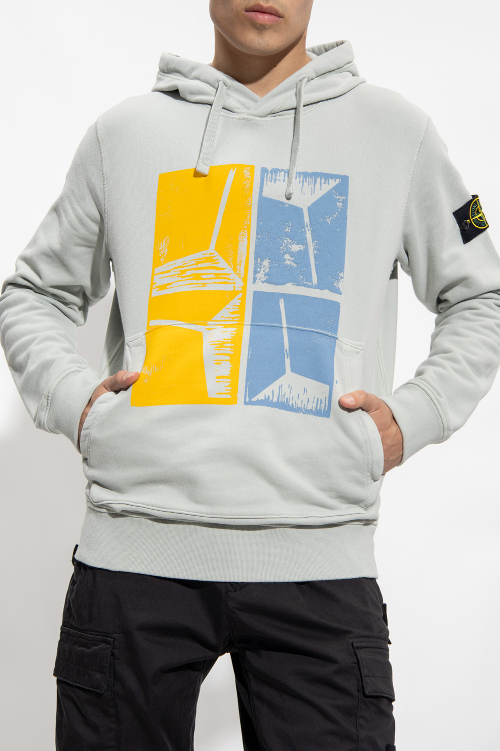 Stone Island Printed hoodie