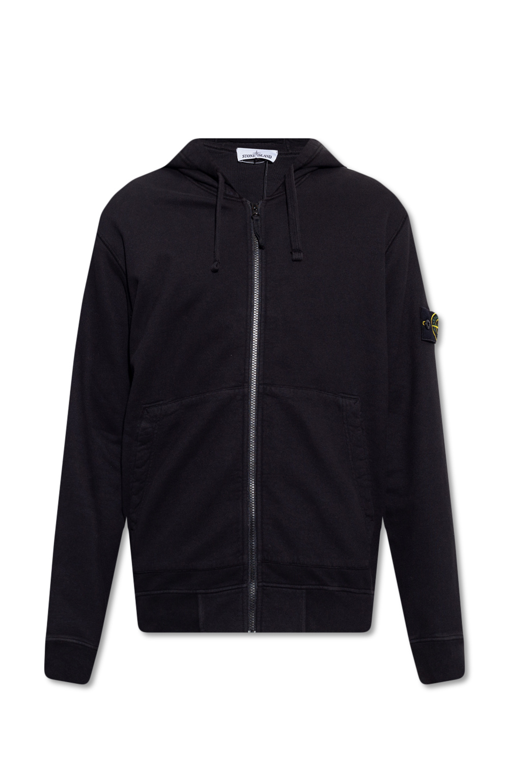 Stone Island feathers hoodie with logo