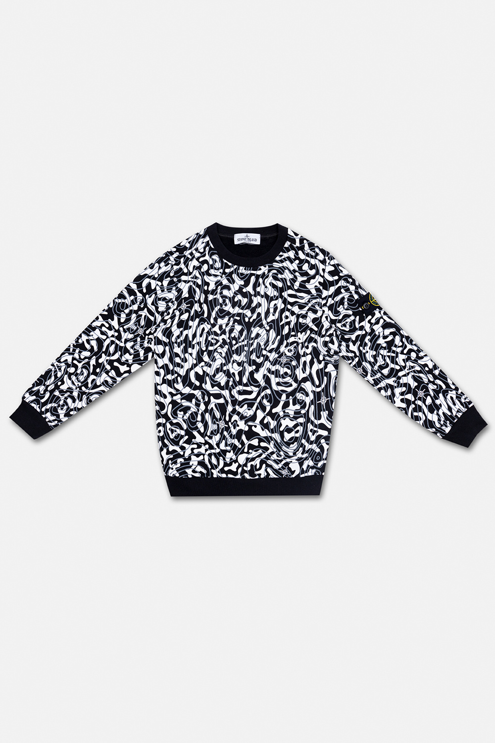 Dolce & Gabbana logo-embroidered corduroy jacket Printed sweatshirt